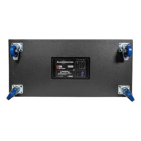 Subwoofer Activo Audiocenter S3218a Ii 4000w 2x18 Pulgadas Color Negro