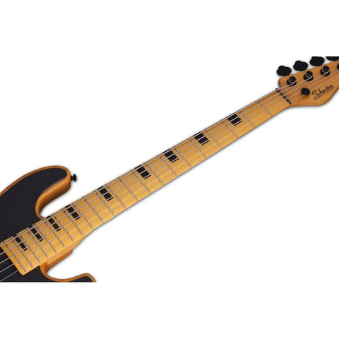 Bajo Electrico 5 Cuerdas Schecter Model-t Session-5 Diestro Naranja Claro Satinado 5