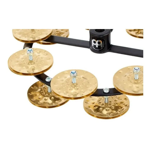 Pandero Para Batería Latón Martillado, Meinl Hthh2b-bk Bronce