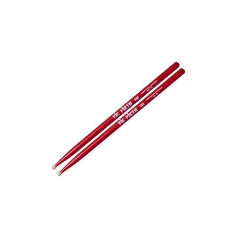 Kit Vic Firth Launch Pad Kit C/ Pad Práctica Palillos Método Color Gris/rojo