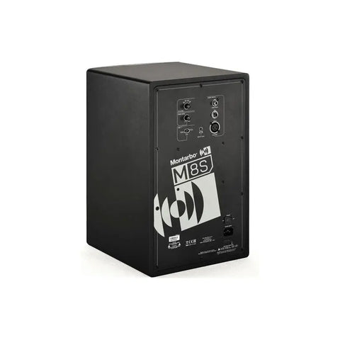 Monitores Activos De Estudio Montarbo M8s 8 Kevlar Color Negro