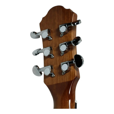 Guitarra Electroacústica La Sevillana Tx-200ceq Nat Natural Diestro