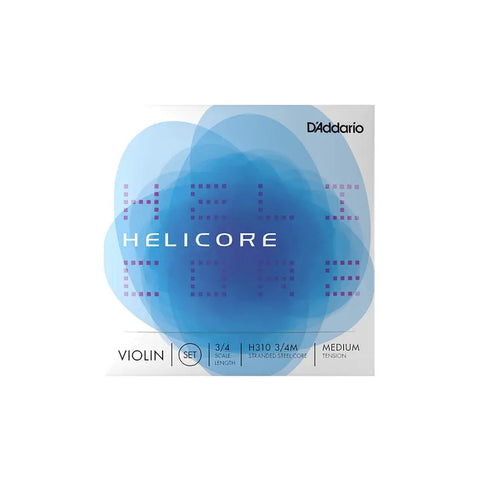 Juego De Cuerdas P/ Violín 3/4 Tensión M D'addario H310 3/4m