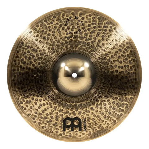 Hi-hat Meinl Pure Alloy Custom De 15  Para Batería Dorado