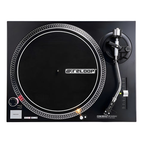 Tornamesa Quartz-driven Para Dj Con Motor Reloop Rp-2000 Mk2 Negro