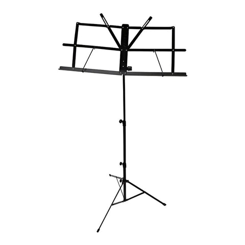 Atril Partituras Proel Rsm300 Plegable Ajustable Acero Negro C/funda