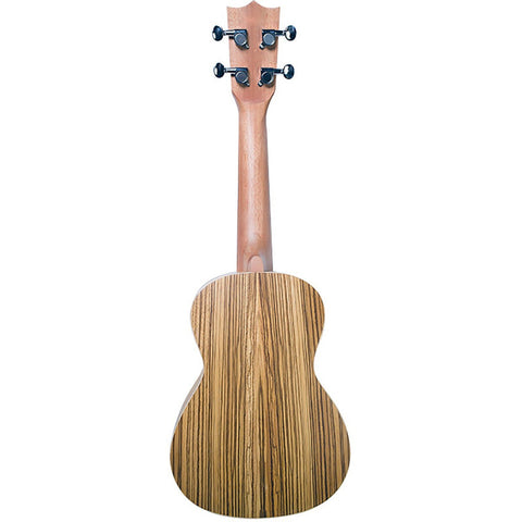 Ukelele Tamaño Concierto De Abeto, Flight Duc325 Sp/zeb Marrón