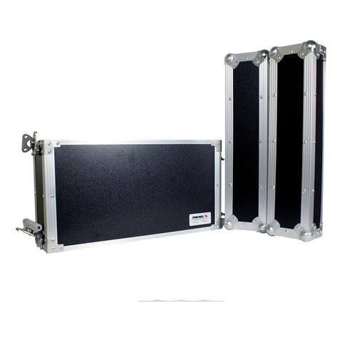 Proel Cr122blkm Case Rack De 2 Unidades Audio Negro