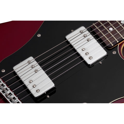 Guitarra Eléctrica Rojo Metálico, Schecter Pt Fastback Ii B