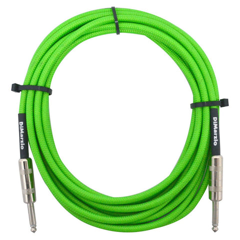 Cable P/instrumento 5.4 M Verde Neon Dimarzio Ep1718 Gnn