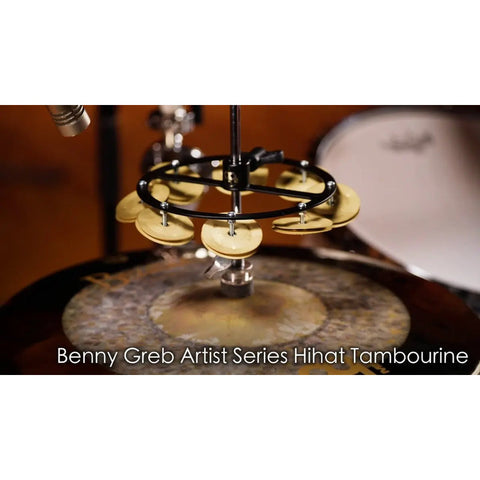 Pandero Benny Greb Con Soporte De Tuerca Meinl Hthhbg Negro/dorado