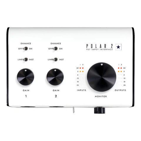 Interfaz 2x2 Efectos Blackstar Polar2 Blanco