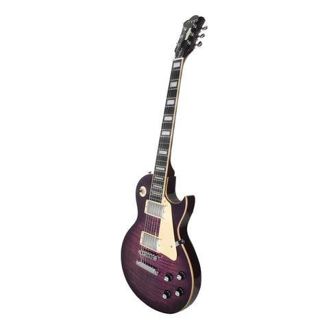Guitarra Eléctrica 6 Cuerdas Mars Les Paul Traditional Ppl Color Morado Material Del Diapasón Palisandro Orientación De La Mano Diestro Palo De Rosa
