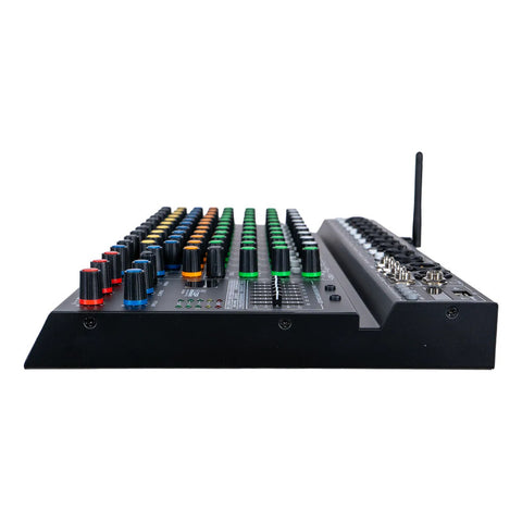 Mezcladora 12 Canales Con Efectos Usb Prosound Pamx-12rs