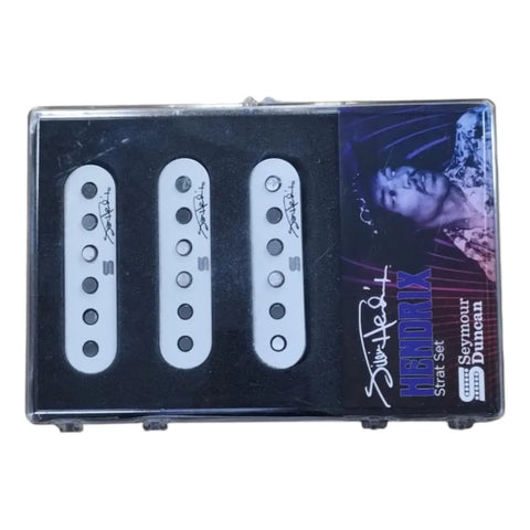 Set De Pastillas Singlecoil Seymour Duncan Hendrixstratwhite Blanco