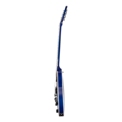 Guitarra Eléctrica 6 Cuerdas Mars Modelo Jazz Satin Blue Color Azul Material Del Diapasón Palisandro Orientación De La Mano Diestro Palo De Rosa