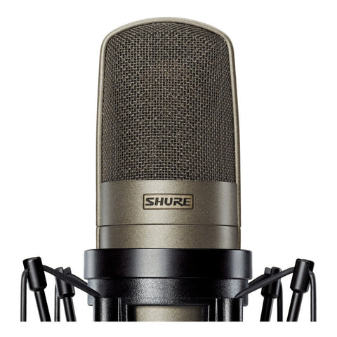 Micrófono Cardioide Gran Diafragma Doble Shure Ksm42/sg Gris