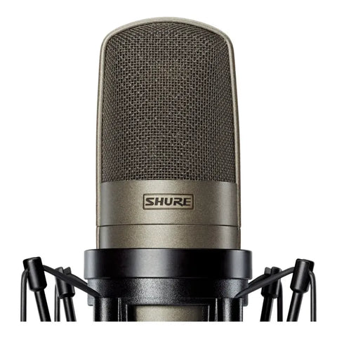 Micrófono Cardioide Gran Diafragma Doble Shure Ksm42/sg Gris