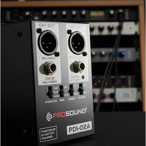 Caja Directa Pasiva Prosound 2 Canales Pdi-02a
