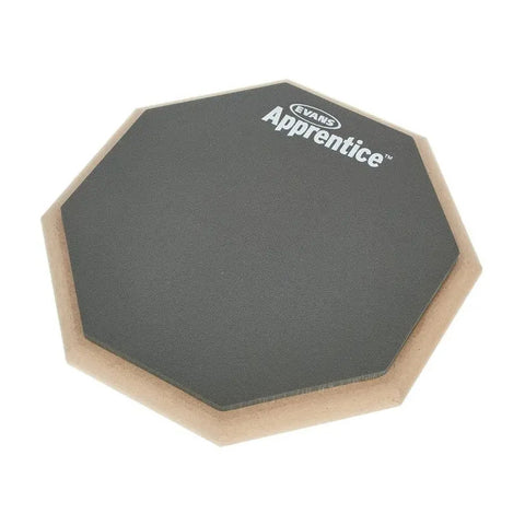 Practicador 7 PuLG Una Cara De Hule 8 Mm Evans Arf-7gm Negro