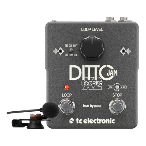 Pedal Para Guitarra Loop Tc Electronic Ditto Jam X2 Looper Negro