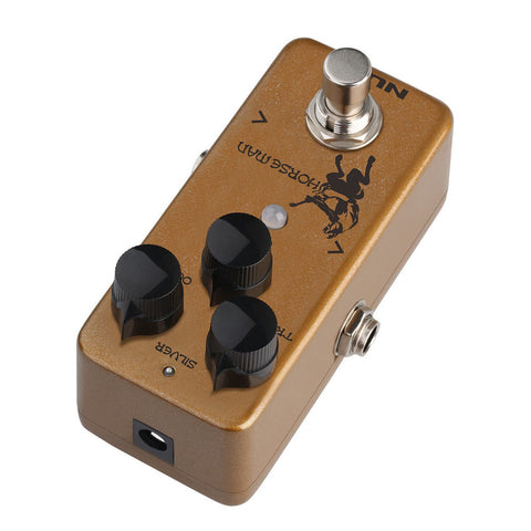 Pedal Overdrive Para Guitarra Nux Nod-1 Horseman Overdrive Dorado