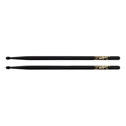 Baquetas 5a Punta Nylon Negras Z5anb Zildjian Color Negro 3x1.8x40.6