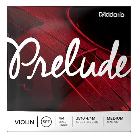 Juego Cuerdas Para Violín 4/4 Tensión M D'addario J-810 4/4m