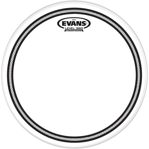 Parche Para Tom De 16 Pulgadas Trasnparente, Evans B16ec2s