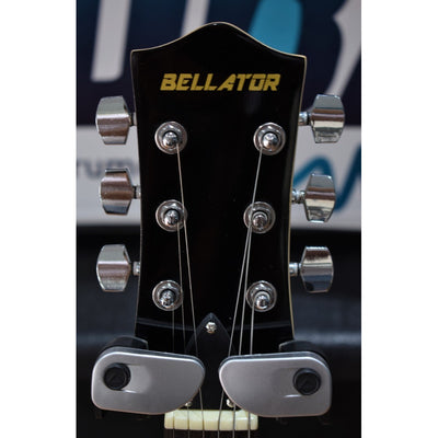 Paquete De Guitarra Electrica Zurda Bellator Egp10wlplsby