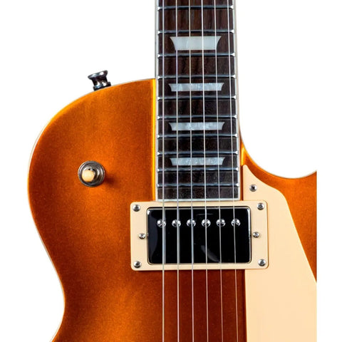 Guitarra Eléctrica Goldtop Singlecut Jet Guitars Jl500 Diestro Goldtop Singlecut Palo De Rosa