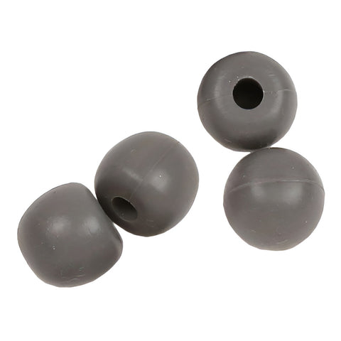 2 Pares De Puntas De Goma Para Baquetas Vic Firth Upt Color Gris Oscuro