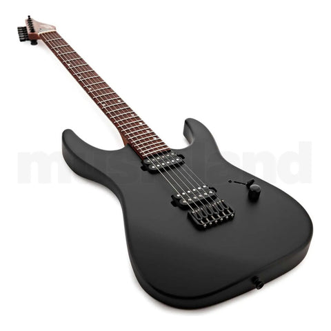 Guitarra Eléctrica Jet Guitars Js-501 Stygian Black Satin Diestro Negro Palo De Rosa