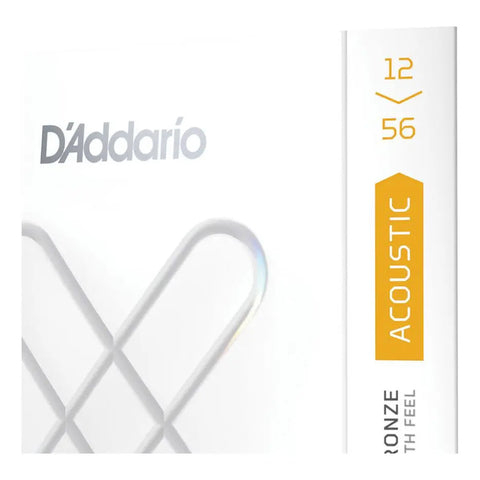 Cuerda E B G D A E Para Guitarra Acústica 1:2 D'addario Xs Phosphor Bronze Xsapb1256