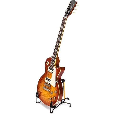 Hercules Gs301b Soporte Para Guitarra Eléctrica Y Bajo Color Negro