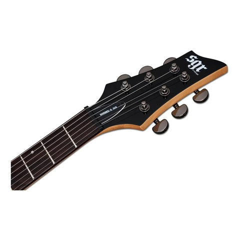 Guitarra Electrica Color Rojo, Sgr By Schecter Banshee-6 Diestro Metallic Red Palo De Rosa