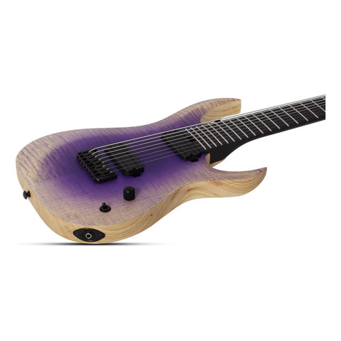 Guitarra Schecter Elect. John Browne Tao-8 Ozone Burst Diestro Violeta Ébano