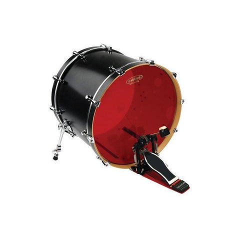 Parche Hidráulico Rojo Para Bombo 22 Pulgadas Evans Bd22hr