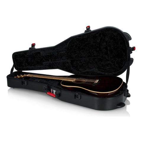 Estuche Para Guitarra Acústica Gator Gtsa-gtrdread Negro
