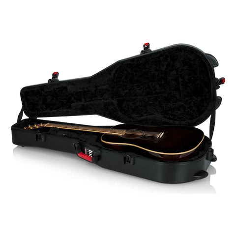 Estuche Para Guitarra Acústica Gator Gtsa-gtrdread Negro