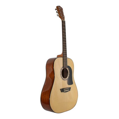 Guitarra Acústica Dreadnought Color Natural Washburn Ad5k Natural