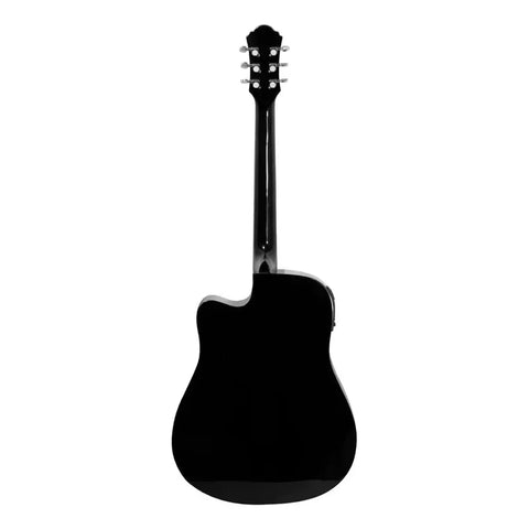 Guitarra Electroacústica La Sevillana Tx-200ceq Blk Negro