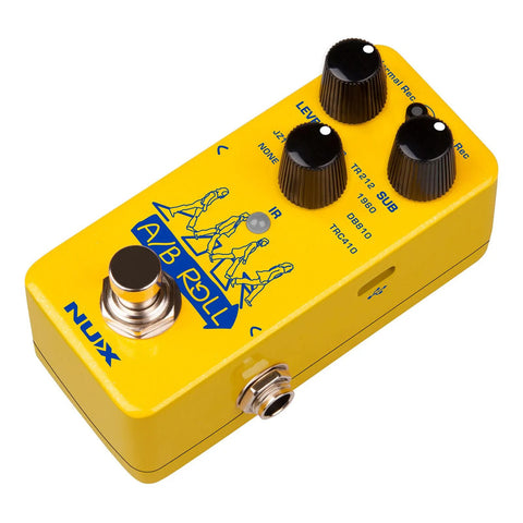 Nux Nol-1 A/b Roll  Pedal Octavador Y Looper Amarillo