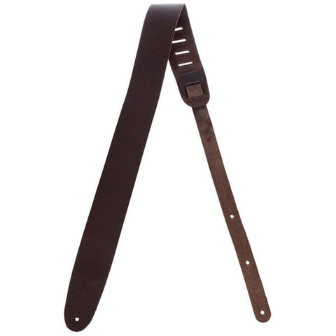 Tahalí Básica De Cuero Marrón P/guitarra Planet Wave 25bl01 Marrón