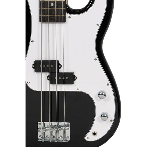 Bajo Mars Electrico Mod. Pb-4 Solid Black Diestro Solid Black