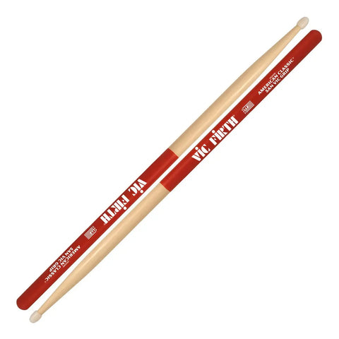 Baquetas 5a Punta De Nylon American Classic Vic Firth 5anvg Rojo/natural