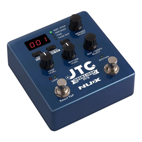 Pedal Drum Y Loop P/guitarra Nux Ndl-5 Jtc Drum & Loop Pro Azul