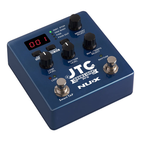 Pedal Drum Y Loop P/guitarra Nux Ndl-5 Jtc Drum & Loop Pro Azul