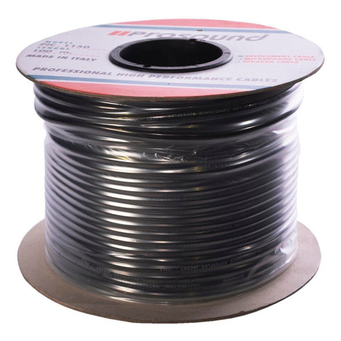 Cable Para Instrumento 100m Negro Prosound Pic-1150/100mt