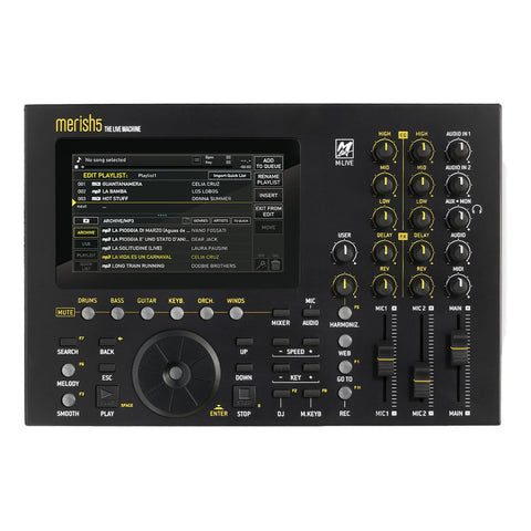 Mezcladora Con Lector Secuenciador Mlive Merish 5 X2
